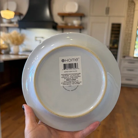 NWT Target Home Black and White Number Appetizer Plates - Picture 5 of 5